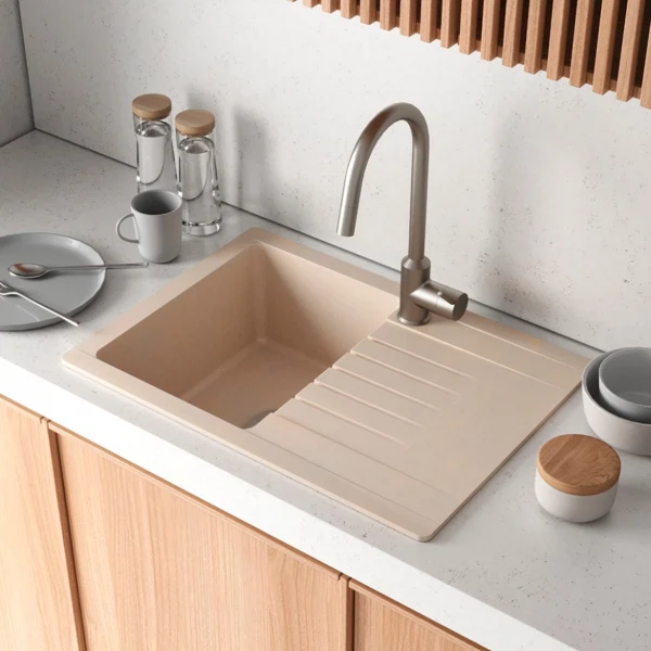 Фото Смеситель для кухни рычажный paini buran rkpw5911km