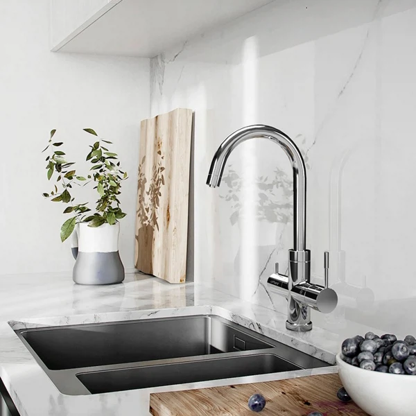 Фото Смеситель для кухни рычажный paini cox 78cr6433vl2km