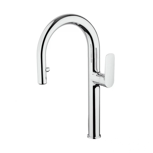 

смеситель для кухни рычажный paini nove 09cr591b, Хром