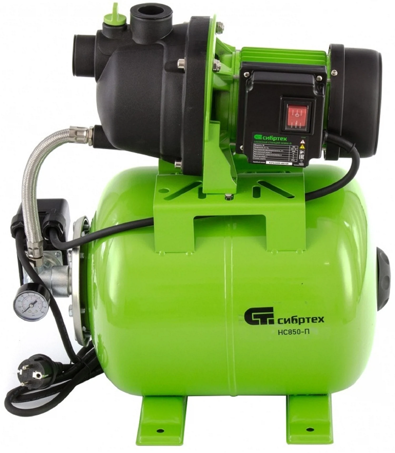 Изображение товара Насосная станция Сибртех НС850-П 850 Вт, напор 42 м, 3500 л/ч