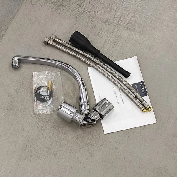 Фото Смеситель для кухни вентильный paini tevere 10cr571ffqlmkm