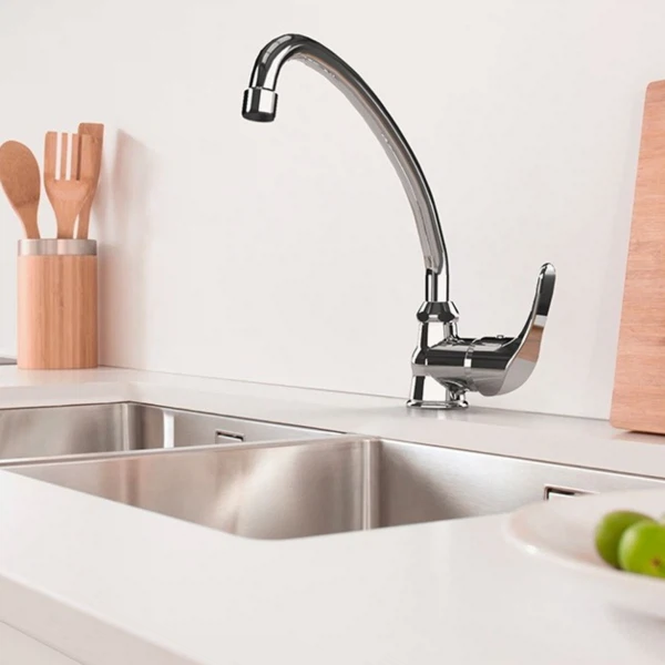 Фото Смеситель для кухни рычажный paini jolly 69cr592zlmkm