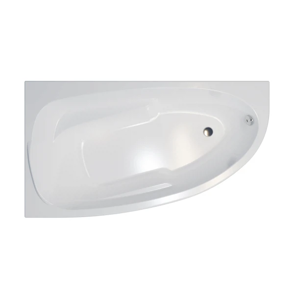 Фото Ванна акриловая 1acreal мадрид 170х95 на каркасе, правая щ0000046660