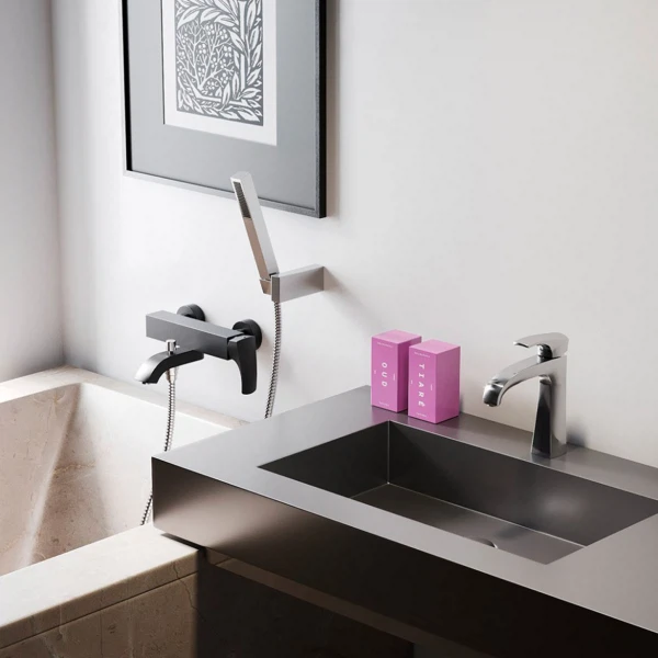 Фото Смеситель для умывальника рычажный paini lady 89cr211km