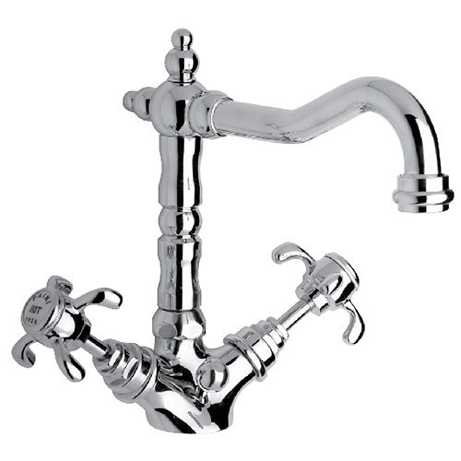 Изображение товара Смеситель для умывальника вентильный Paini Ornellaia 87CR250B