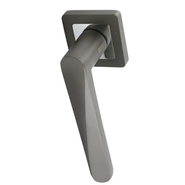 Фото Ручка дверная аллюр арт ума mbn (12616) графит