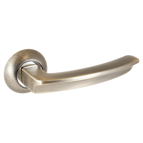 

ручка дверная аллюр арт "вернер" mab (10925) матовый бронза