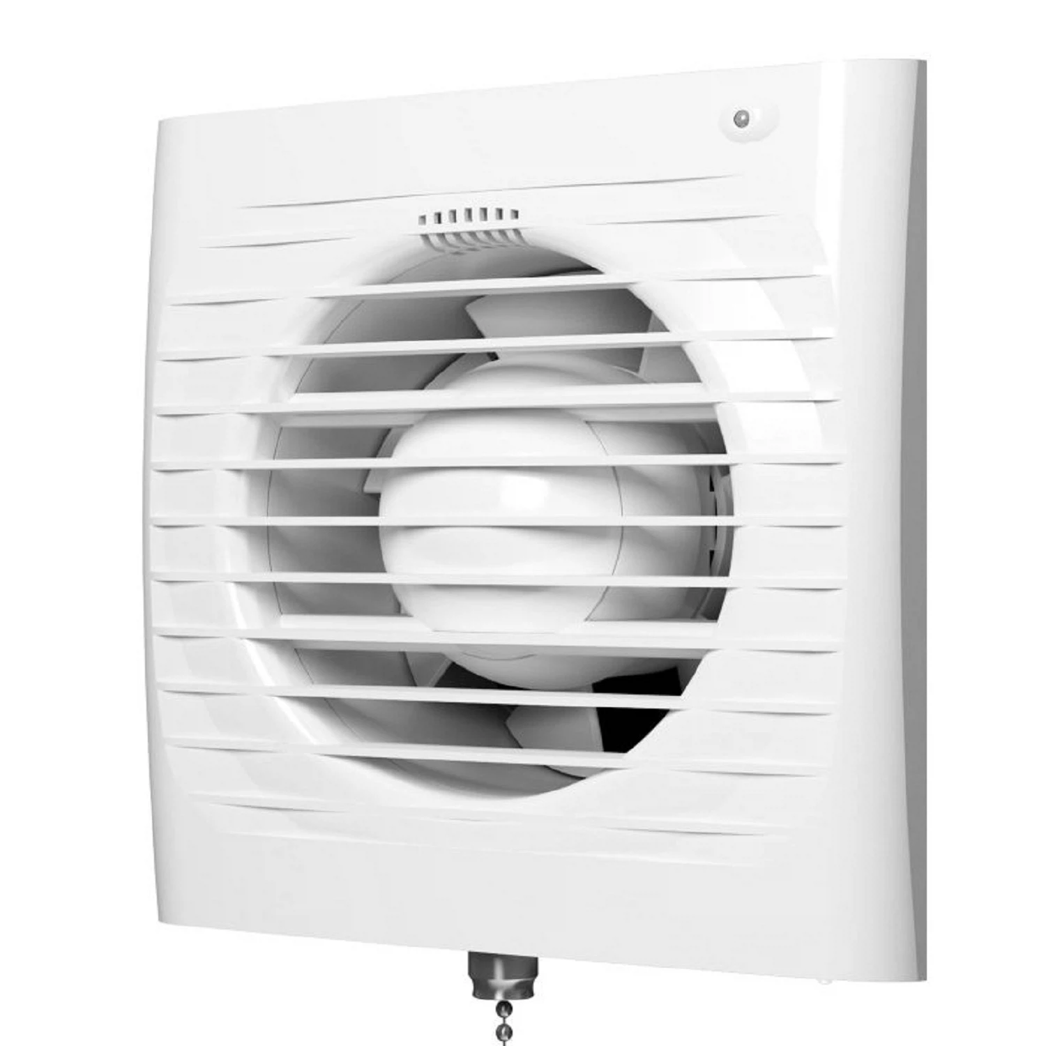 Изображение товара Вентилятор вытяжной осевой 125 мм ERA 5S-02 белый с механизмом выключателя