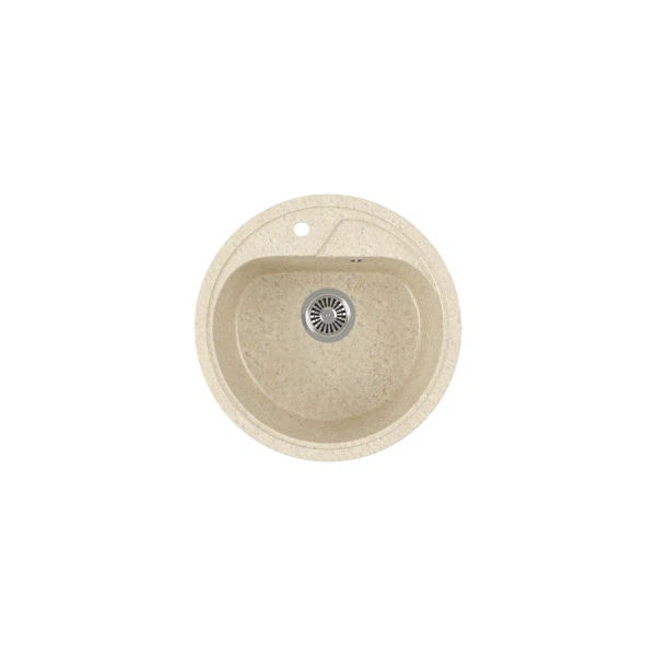 

мойка кухонная мраморная greenstone 44,5x44,5 grs-04-328 бежевый