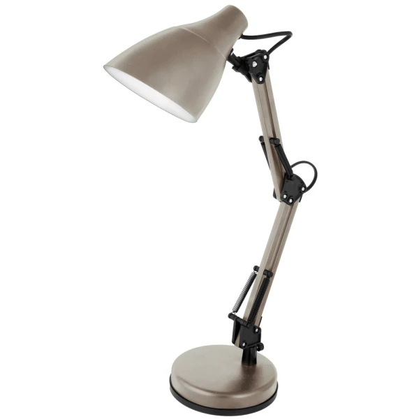 

лампа настольная camelion kd-331 13873 230в 40w е27 бежевый