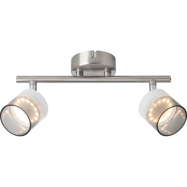 Фото Спот toplight rosa tl1230y-02sn led 2х5вт матовый никель