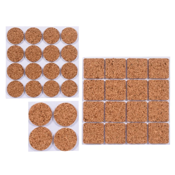 

протекторы износостойкие из пробки o 20mm,o 28mm 25x25mm vortex 26006
