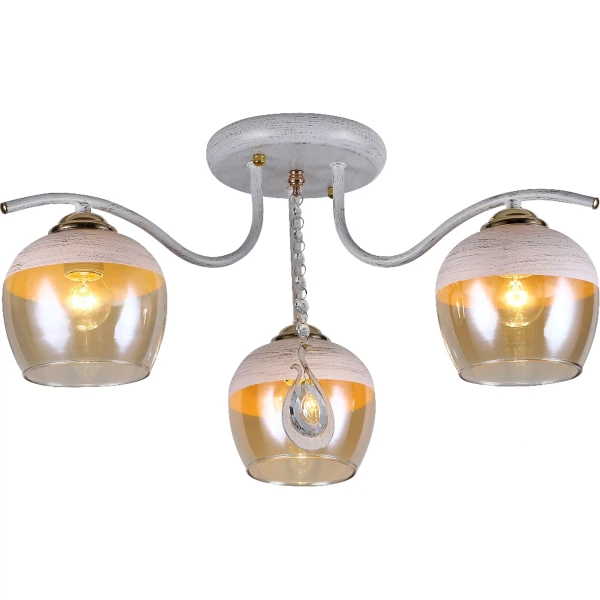 

люстра потолочная toplight bertha tl1254d-03bg е27 3x60вт ip20