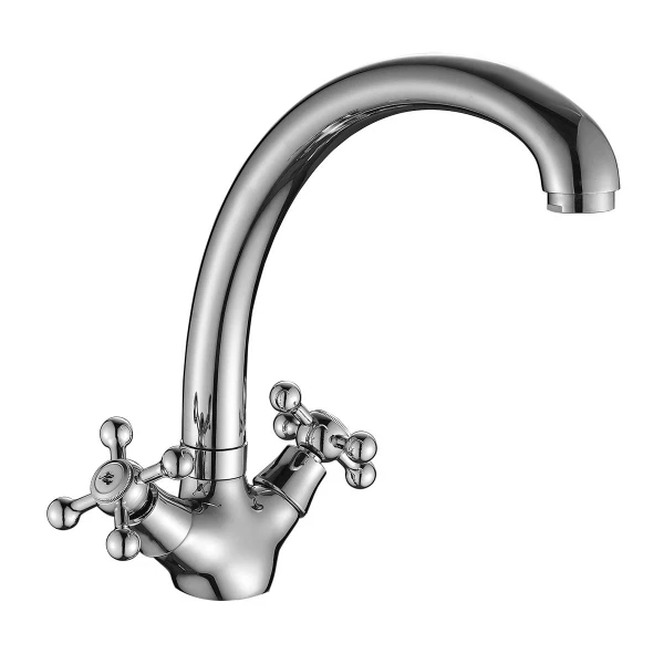 

смеситель для кухни вентильный decoroom dr23 dr54029, Хром