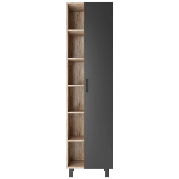 пенал для ванной комнаты домино craft 50 dcr2207p