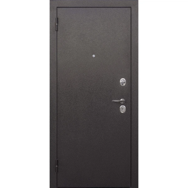 Фото Дверь входная гарда 7 см 2050х860мм левая, темный кипарис