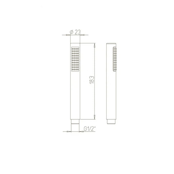 Фото Лейка для душа paini arena 92cr155