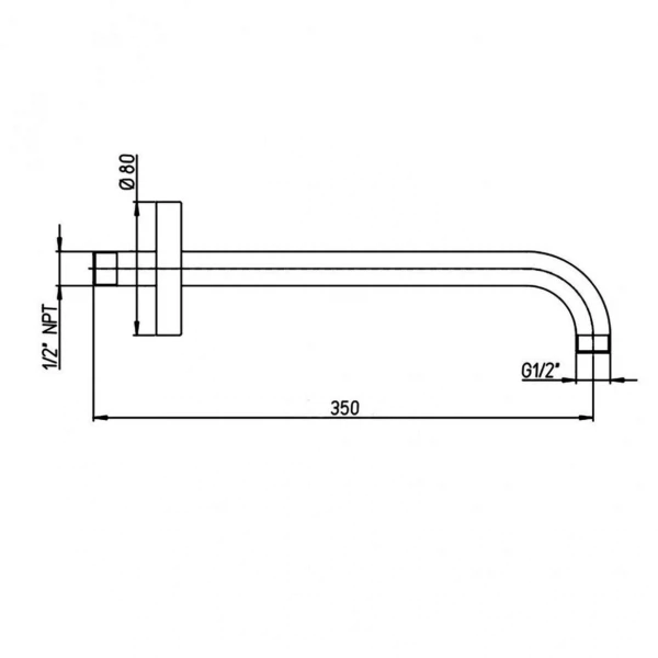 Фото Держатель для душа paini 50cr745t135bi