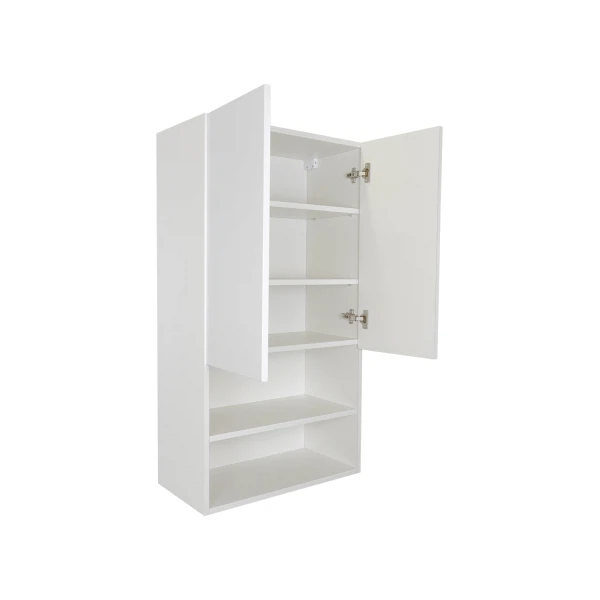 Фото Шкаф для ванной misty амур 60 над стиральной машиной с полками э-ам08060-012