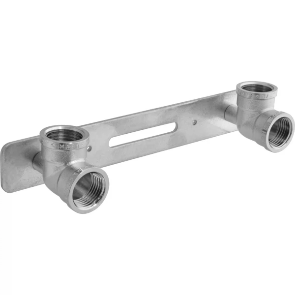 

планка монтажная с 2-мя водорозетками 1/2" в/в mpf, mp-у