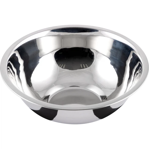 Фото Миска 3300мл d 28см bowl-roll-27 mallony нерж.сталь зеркальная полировка 103900