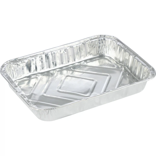 Форма для выпечки одноразовая 22*16*3,5см lamina mallony прямоугольная фольга 104356