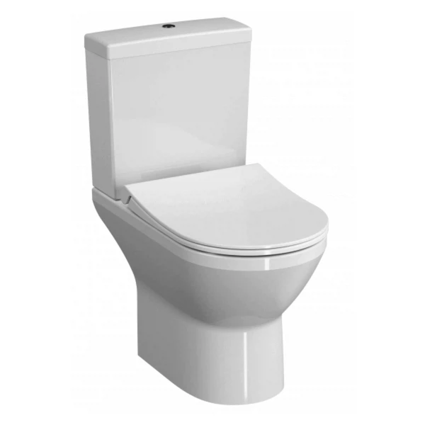 

унитаз-компакт напольный vitra integra round open-back с сиденьем 9833b003-7206