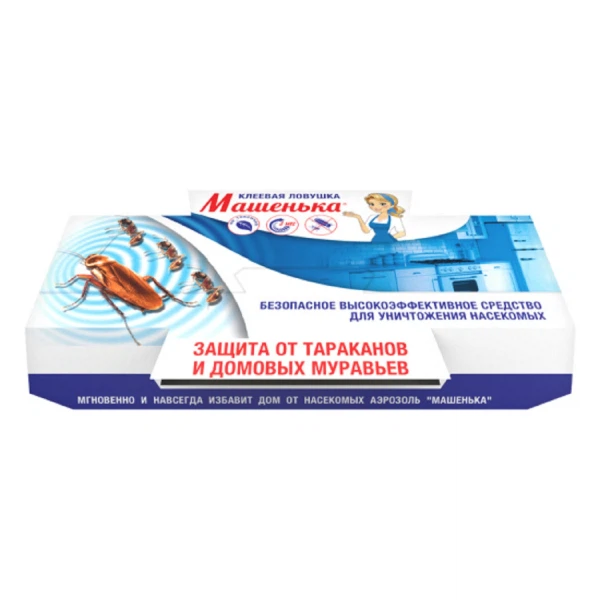 

ловушка клеевая машенька от тараканов и муравьев 1шт