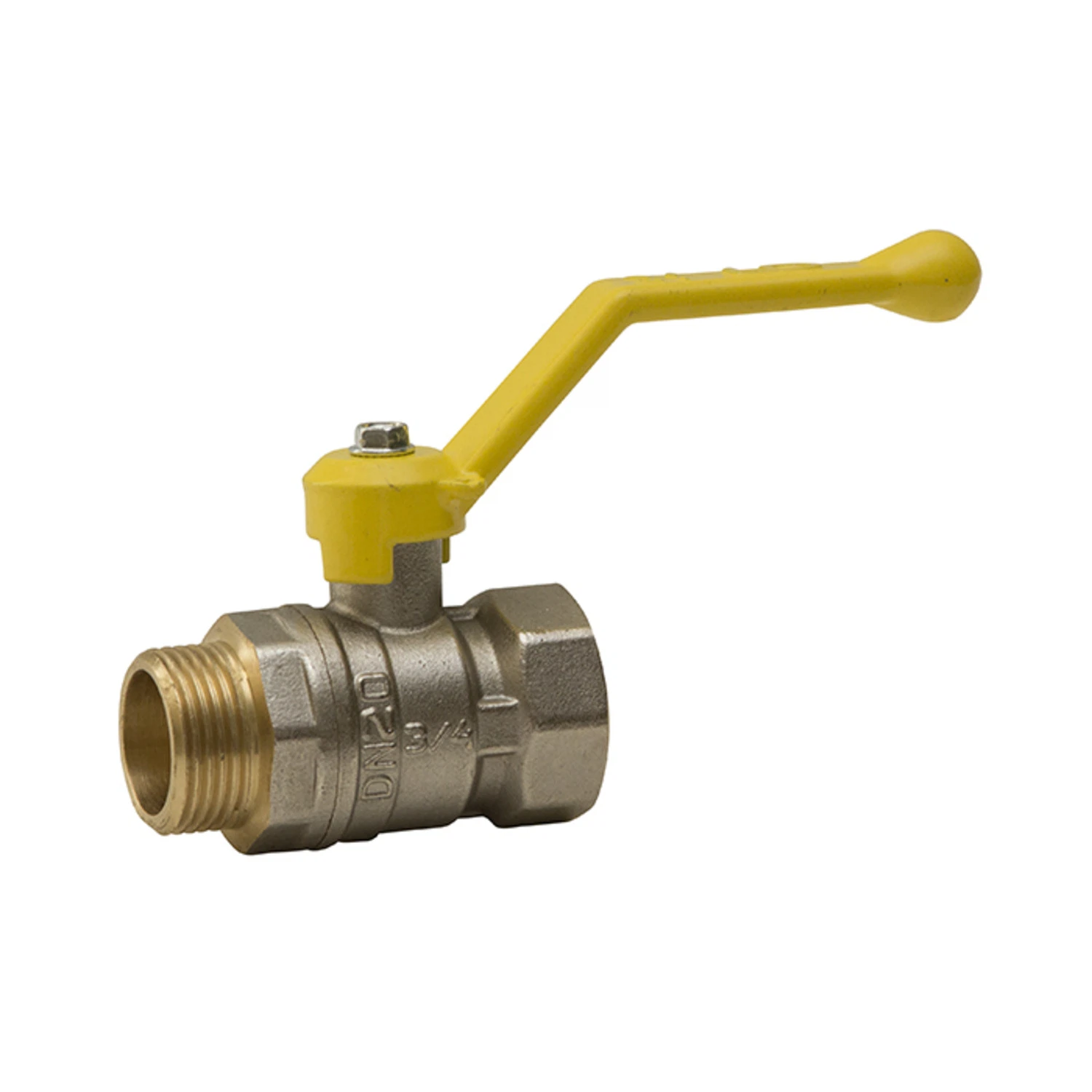 Изображение товара Шаровой кран проходной 3/4  латунь LD 537163 Россия