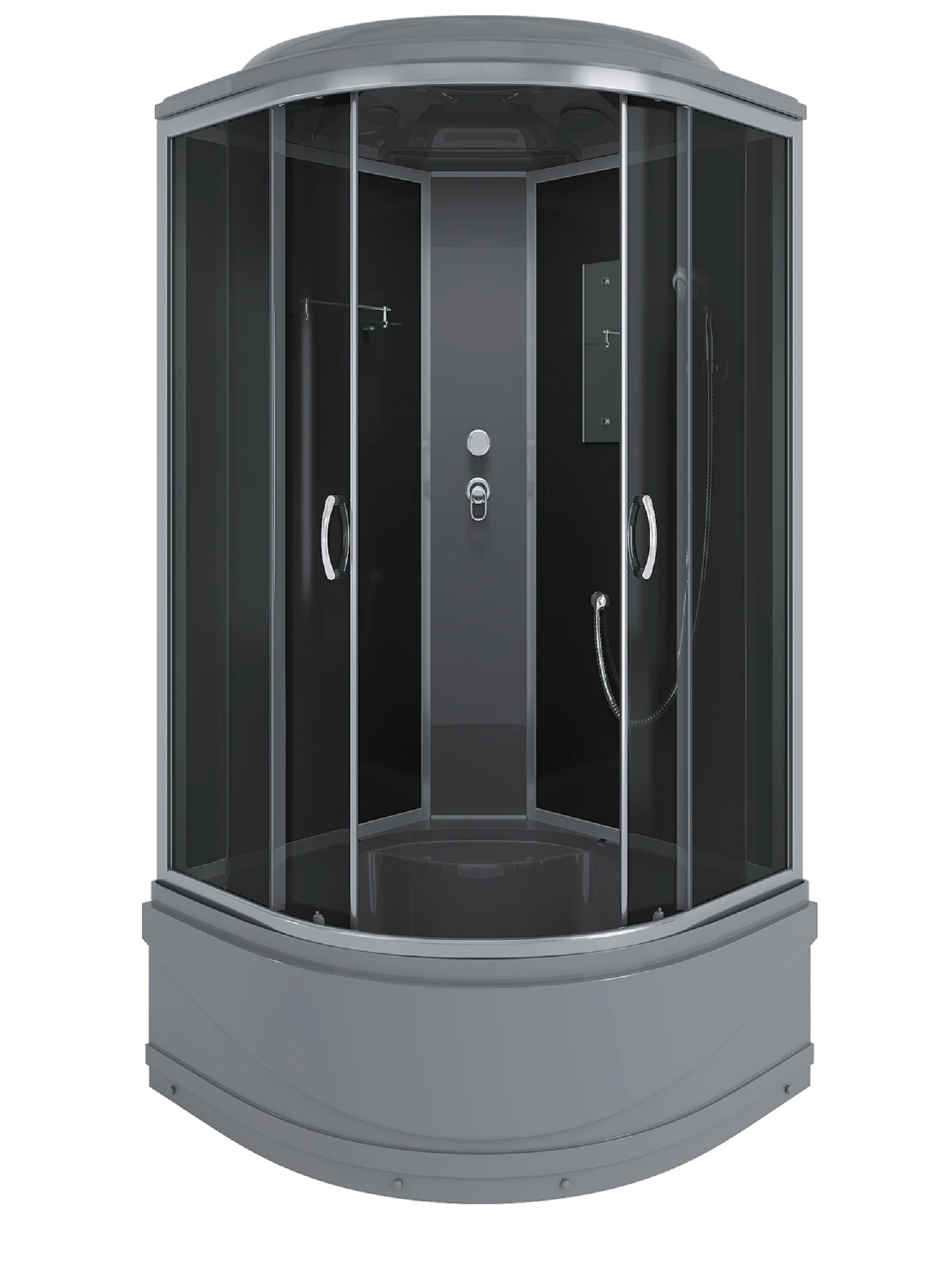 Изображение товара Душевая кабина ERLIT ER3510TP-C2-RUS_GRAY (1000*1000*2150) Изображение товара Душевая кабина ERLIT ER3510TP-C2-RUS_GRAY (1000*1000*2150)