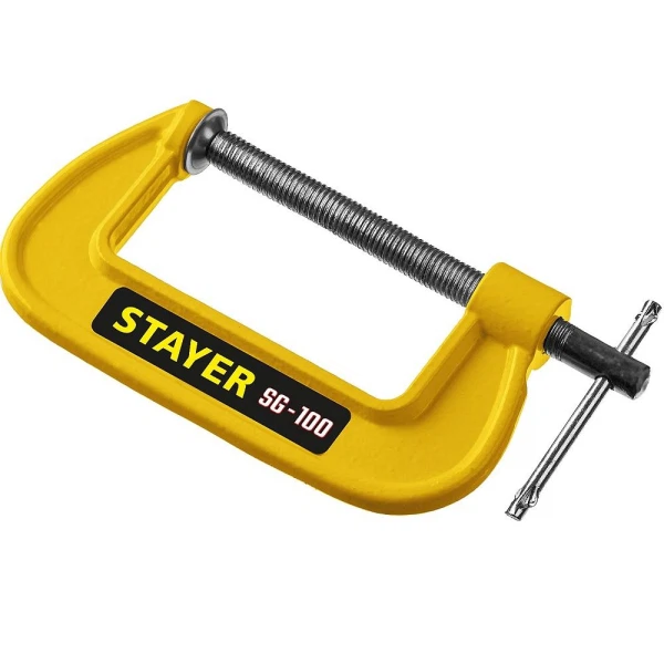 

струбцина sg-100, тип g 100 мм, stayer 3215-100_z02