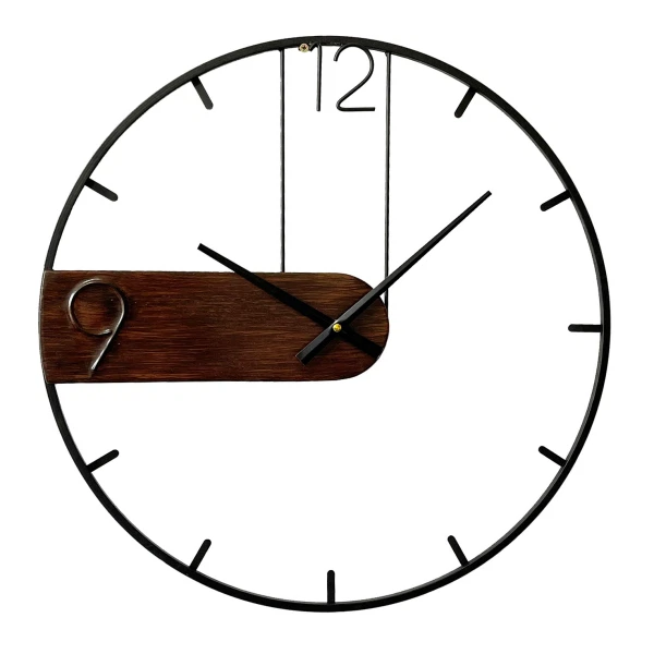 

часы clock black 50x50 79887