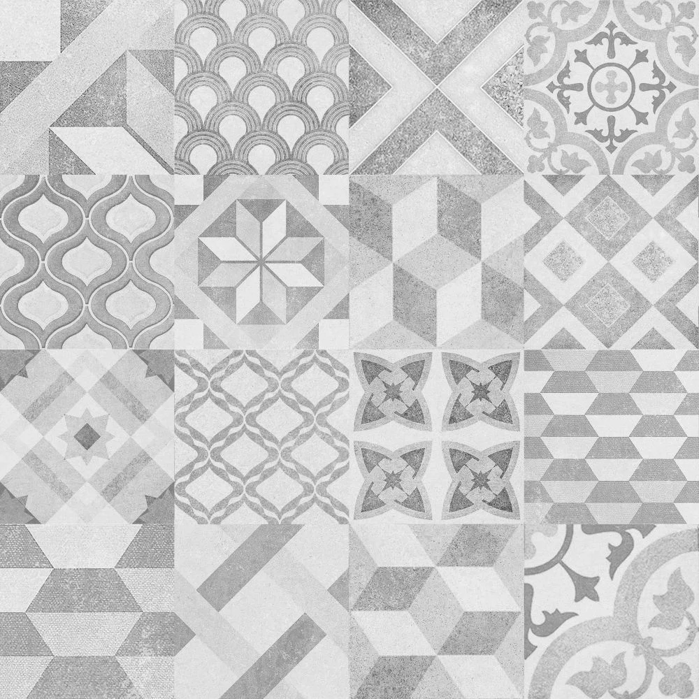 Изображение товара Напольная плитка Грэйс 38,5x38,5 см серый создание стильных интерьеров