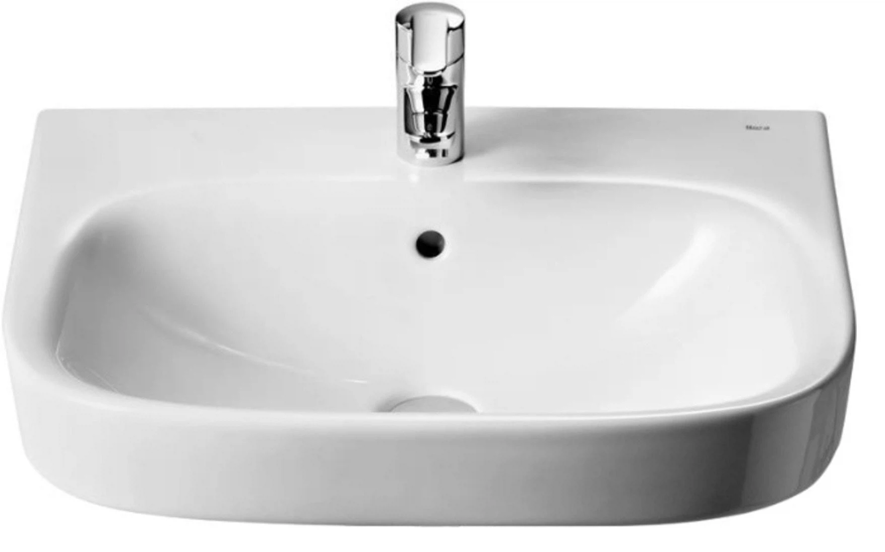 Изображение товара Раковина Roca Debba 32799500Y из санфарфора, подвесная, диаметр 55-59 см