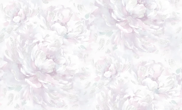 Фото Обои 8622-10 wallsecret grande fleur флизелин 1,06*10,05м флористика белый