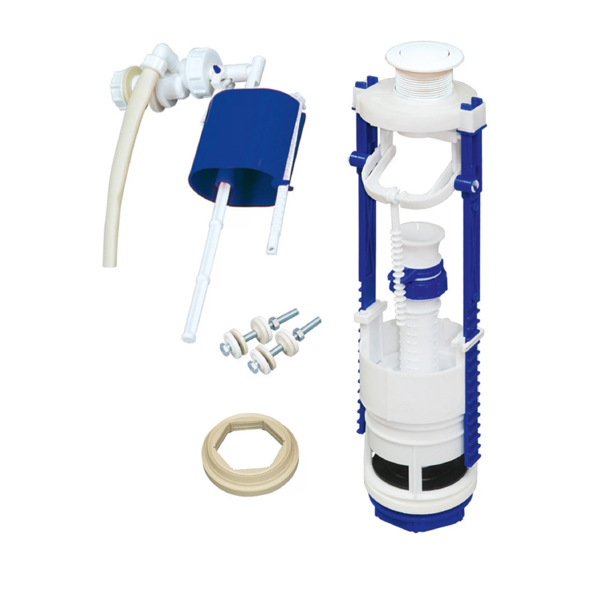 Изображение товара Арматура выпуска КВ-16.1М металлизированная кнопка РБМ Установка сбоку