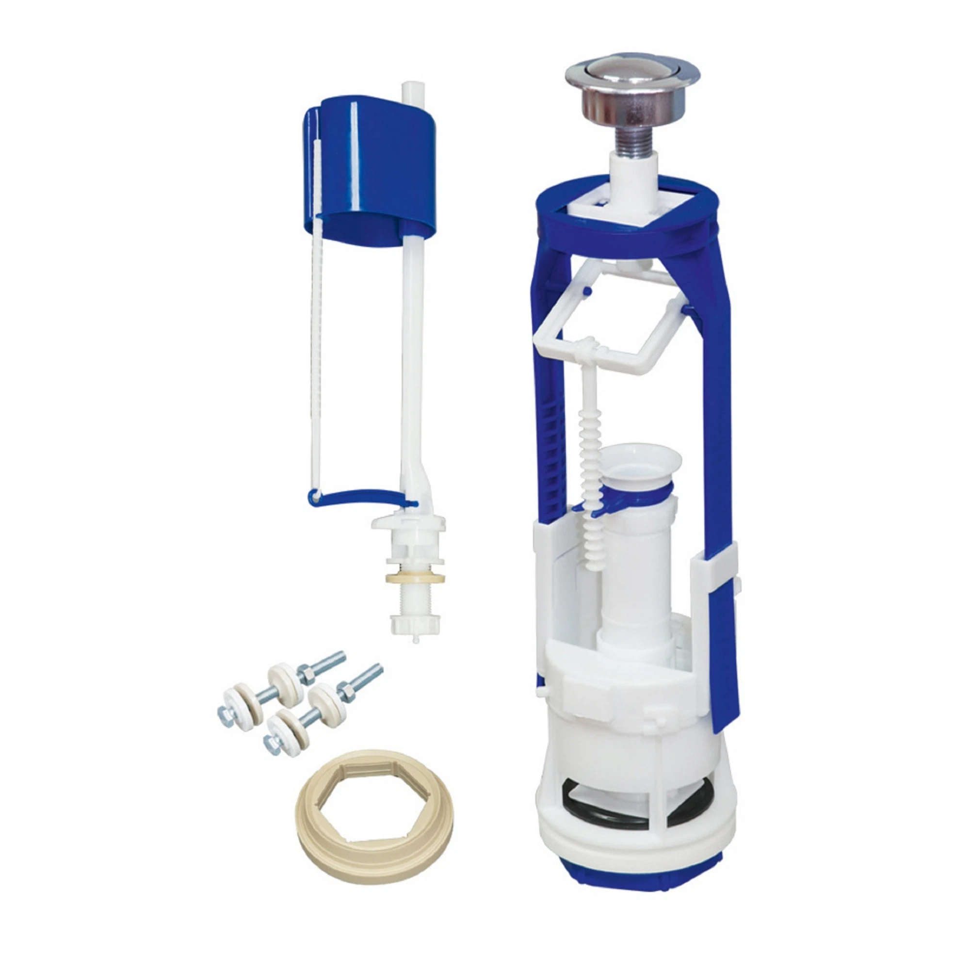 Изображение товара Арматура с клапаном, нижняя подв. (плой донн кла) АС-17.2м (металли кноп) РБМ