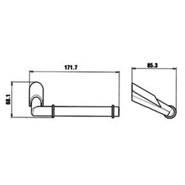 Фото Держатель для туалетной бумаги paini morgana 73cr051