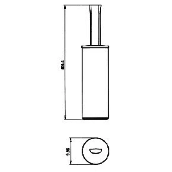 Фото Ёршик для унитаза paini lady 89cr061