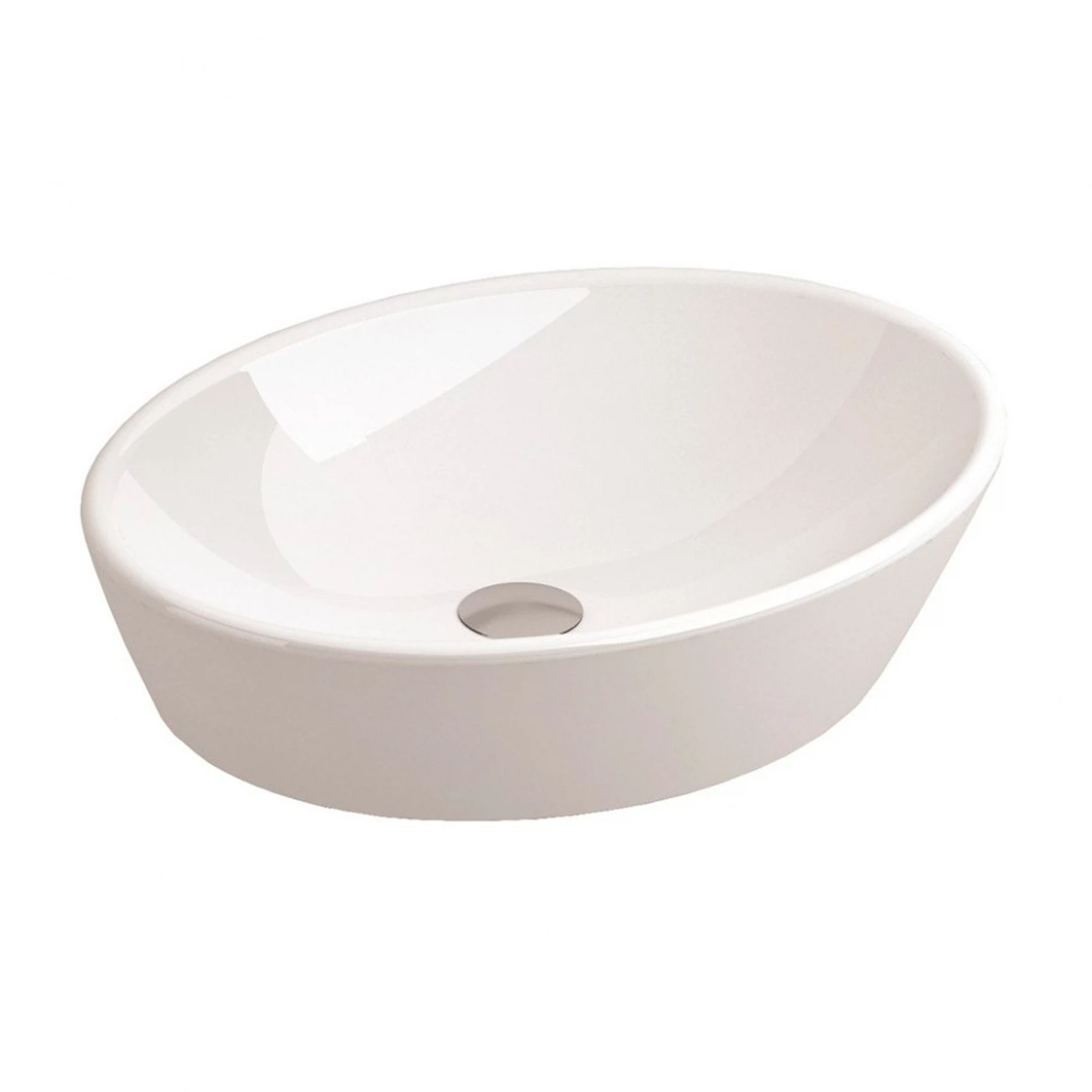 Изображение товара Накладная раковина Sanitana Soft 57 из фарфора BS 3402: 1969, Россия