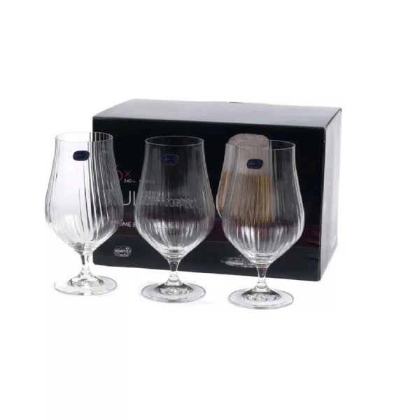 Фото Набор бокалов для вина 540мл 6шт tulipa optic crystalex стекло cr540106to