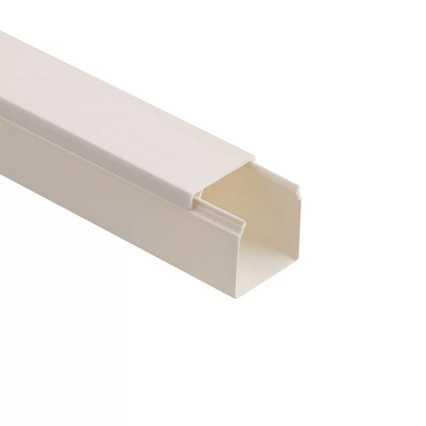 Фото Кабель-канал 12х12мм, цвет белый, 2-й замок, 2м, rexant