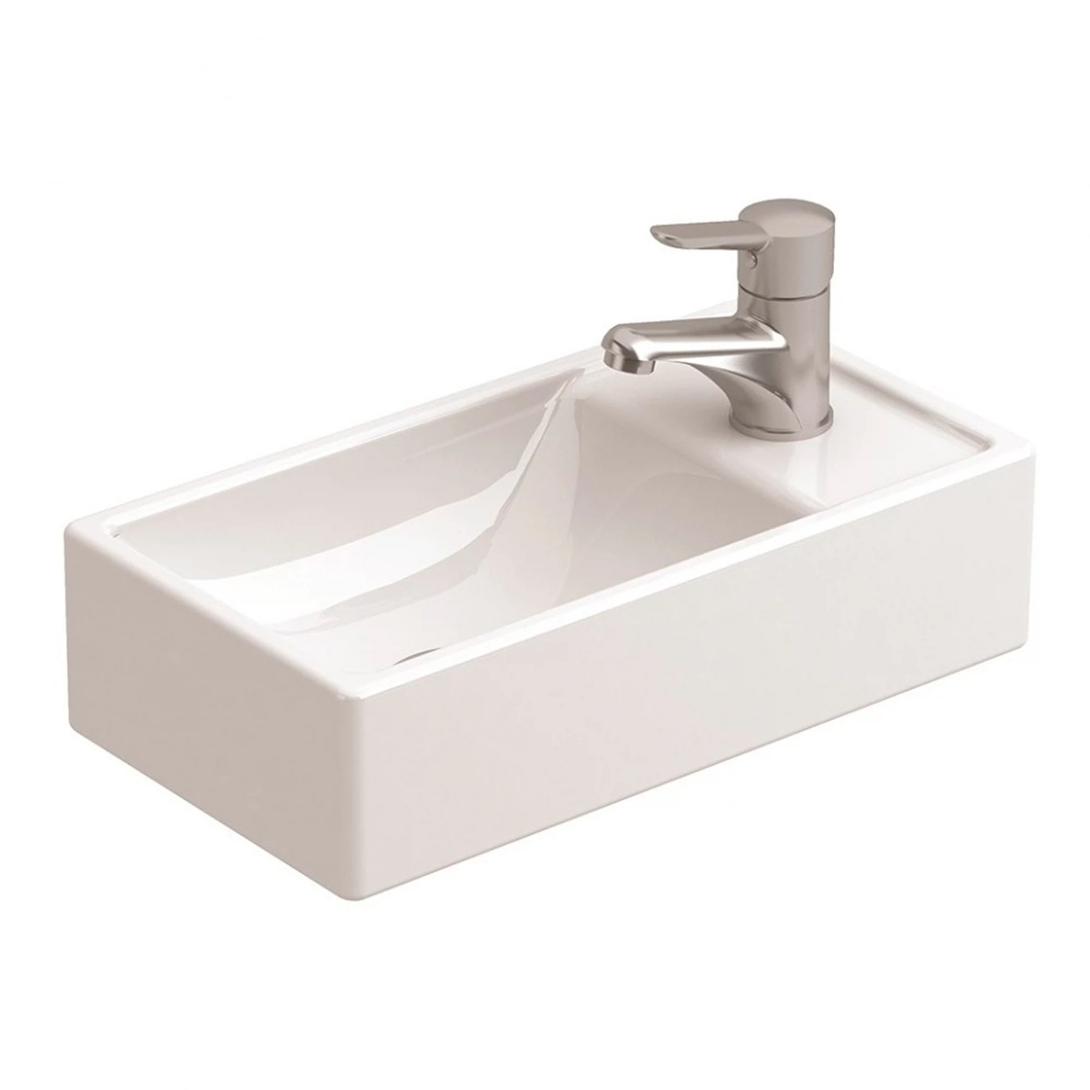 Изображение товара Раковина подвесная Sanitana Petit 40 (правая) S10013235900000