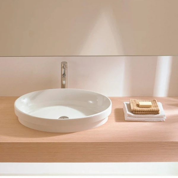 

раковина встраиваемая sanitana ovalo 64 s10063550400000, Белый