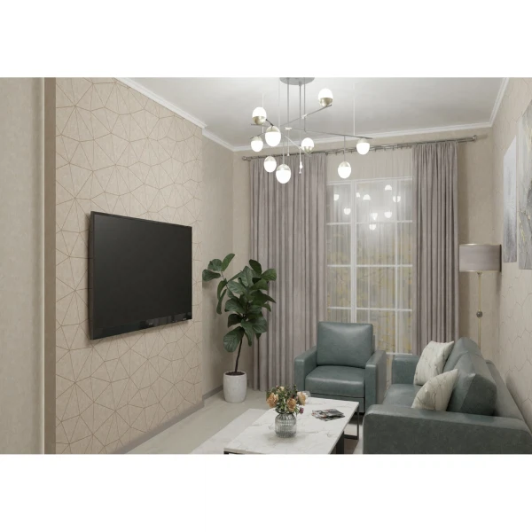 Фото Обои 10-1026-61 белвинил кассиопея флизелин 1,06*10м однотонный бежевый