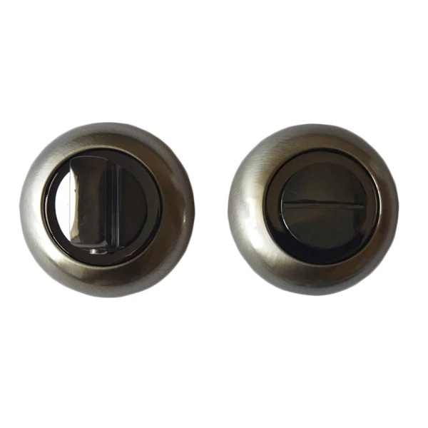 

завертка сантехническая trodos bk-al sn/bn, цвет никель 204721, Глянцевый никель