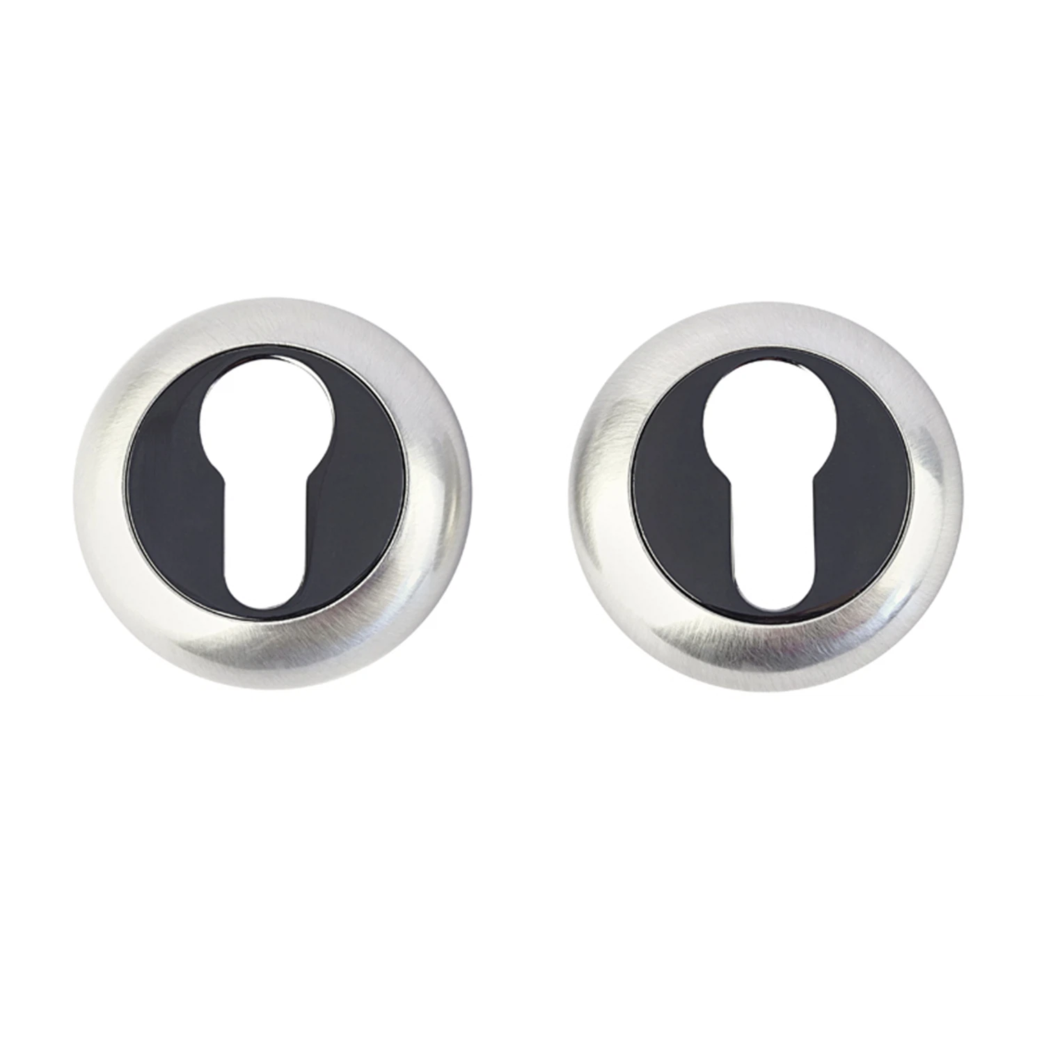 Изображение товара Накладка на цилиндр Trodos et-al sn/bn (никель/черный никель)