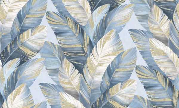 Фото Обои 8662-17 wallsecret cabaret флизелин 1,06*10,05м флористика голубой