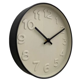 Часы clock black 25x25 79893