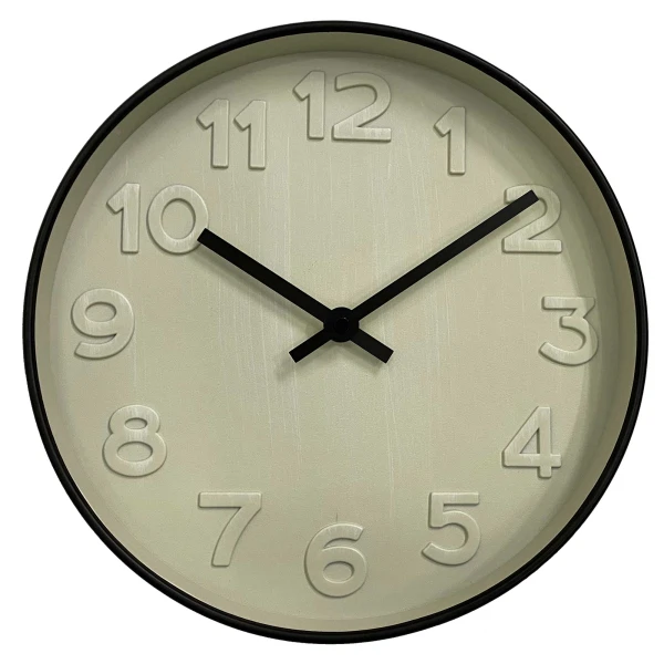 

часы clock black 25x25 79893